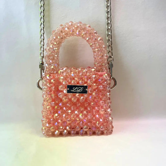 Modèle Mini Rose Pâle Poudré LD PERLES & CONFECTION