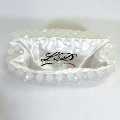 Modèle Pochette Blanc Nacré LD PERLES & CONFECTIONPERLES