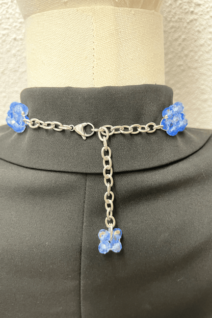 Cravate Femme Bleu Ciel LD PERLES & CONFECTIONPERLES