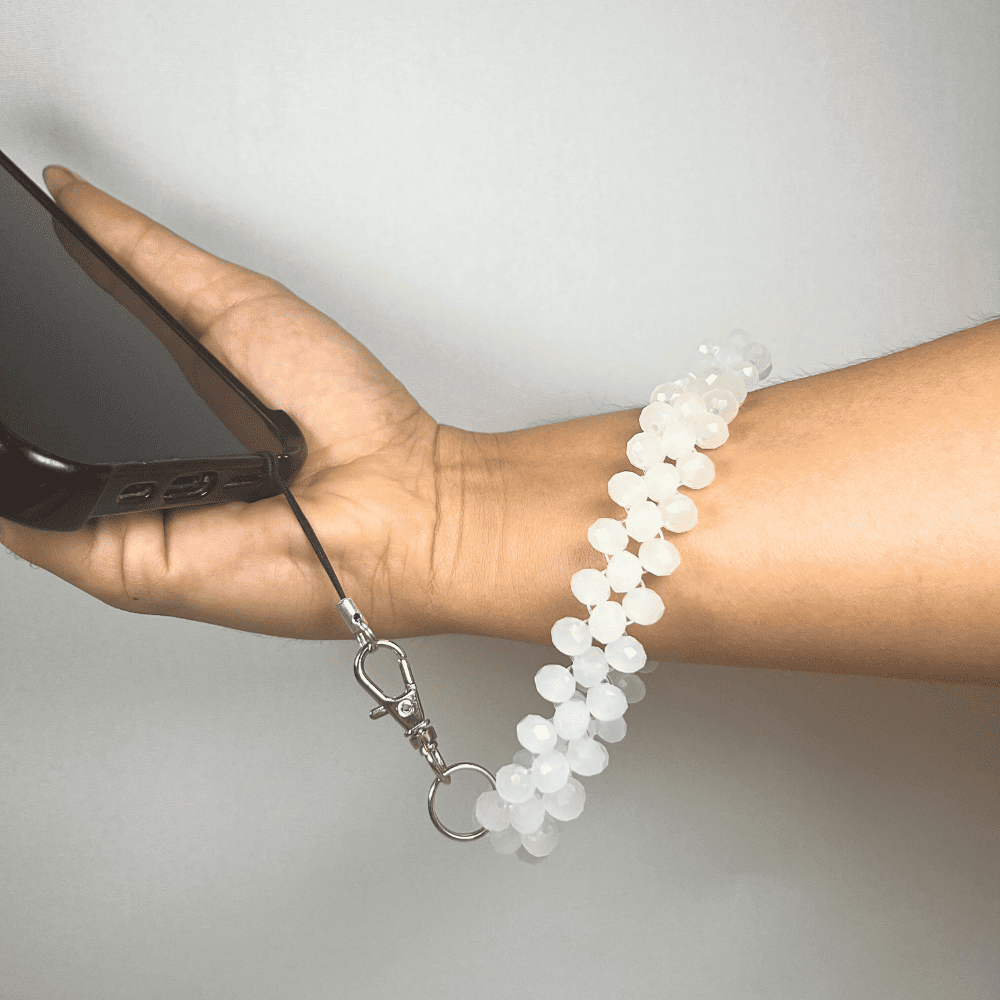 Dragonne De Téléphone Bleu Roi LD PERLES & CONFECTIONPERLES