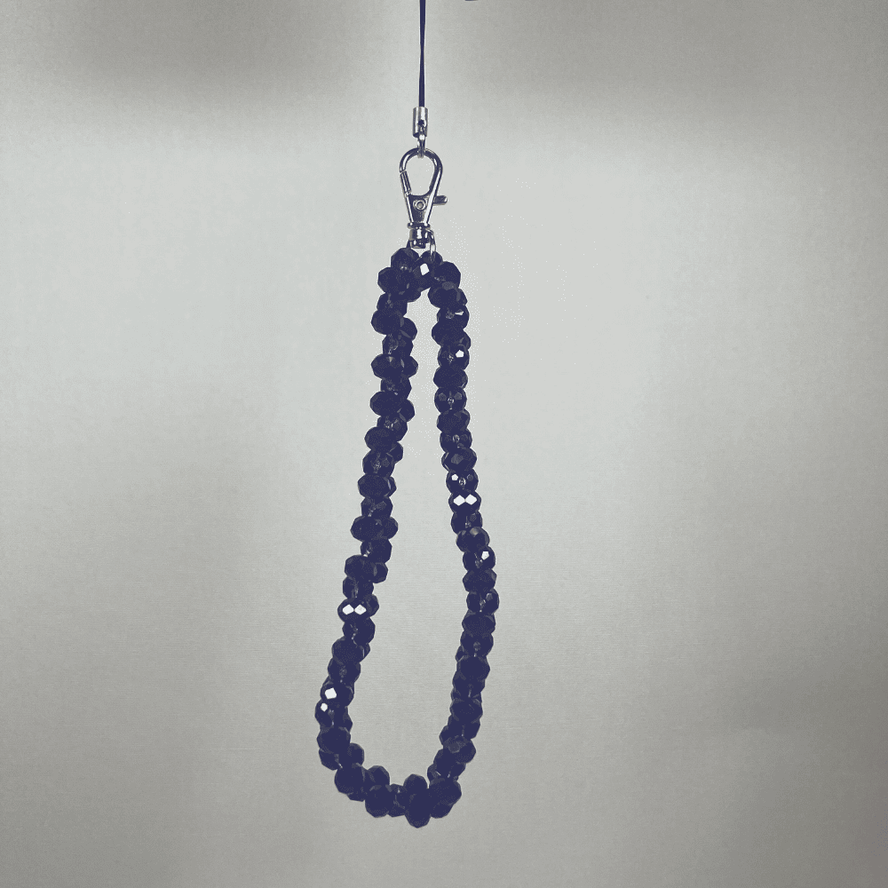 Dragonne De Téléphone Bleu Roi LD PERLES & CONFECTIONPERLES