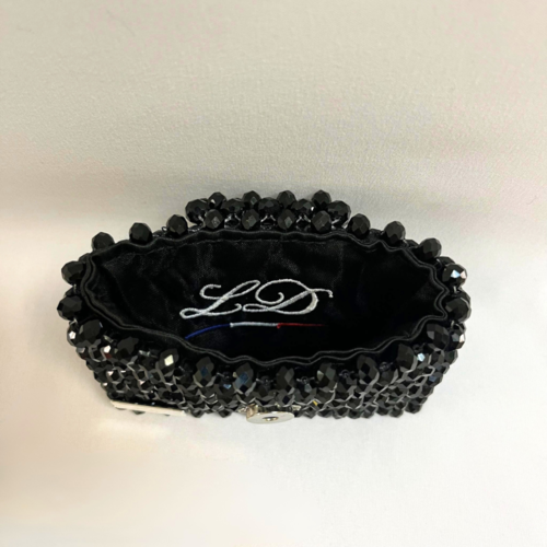 Porte-Carte Noir LD PERLES & CONFECTIONPERLES