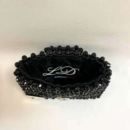 Porte-Carte Noir LD PERLES & CONFECTIONPERLES