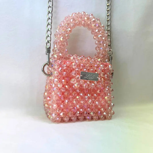Modèle Mini Rose Pâle Poudré LD PERLES & CONFECTION