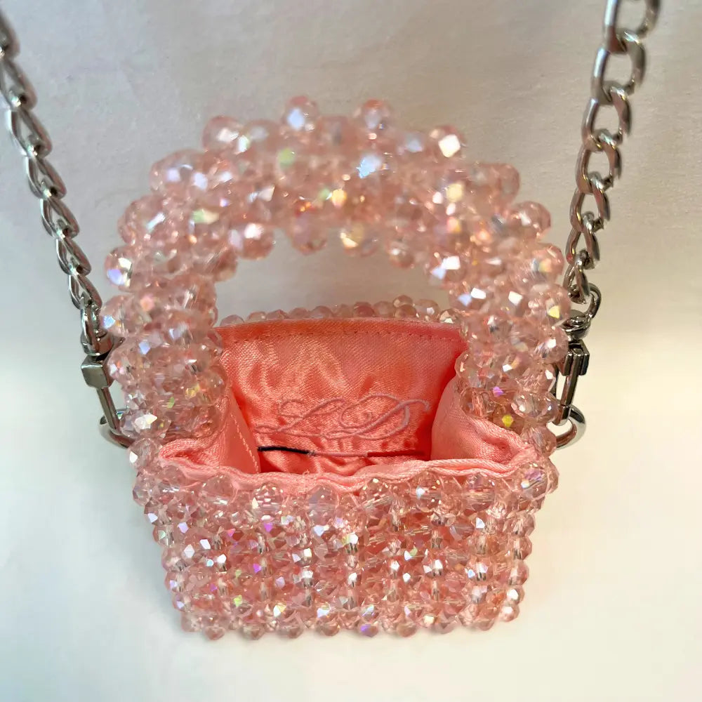 Modèle Mini Rose Pâle Poudré LD PERLES & CONFECTION