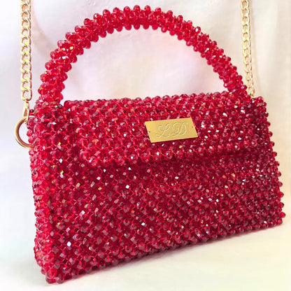 Modèle Moyen Rouge Pourpre LD PERLES & CONFECTIONPERLES